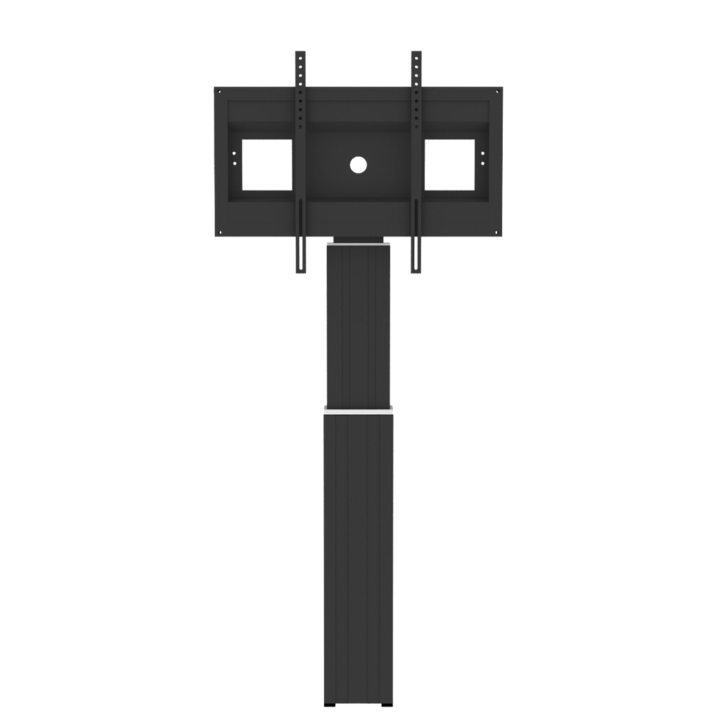 Elektrisch in hoogte verstelbare monitor muurbeugel, 50 cm slag