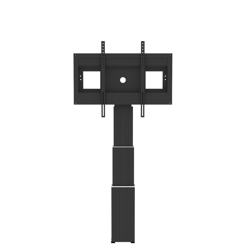 Elektrisch in hoogte verstelbare monitor muurbeugel, 70 cm slag