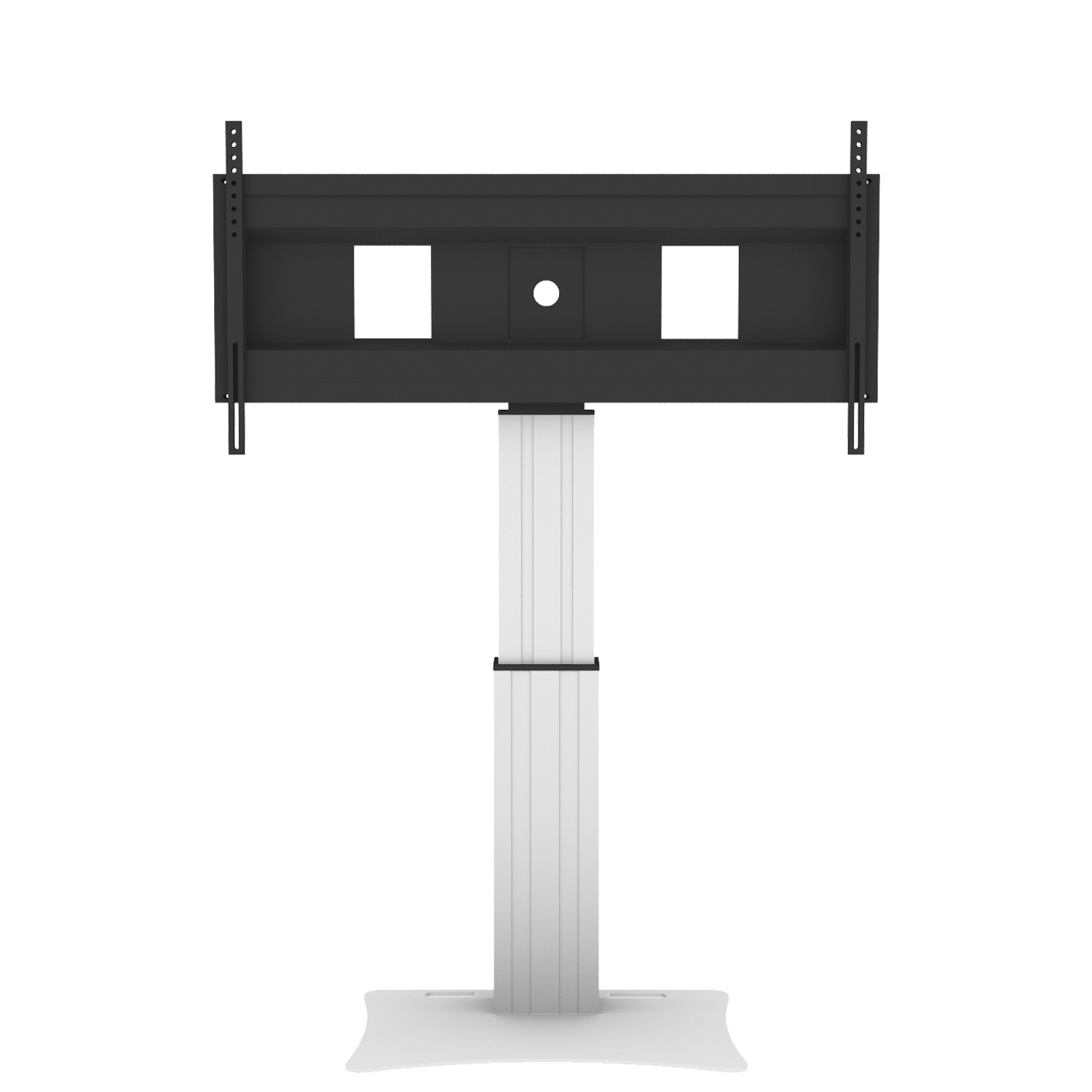 Elektrisch in hoogte verstelbare XL monitorstandaard, 50 cm slag