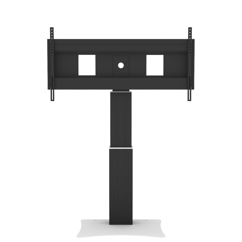 Elektrisch in hoogte verstelbare XL monitorstandaard, 50 cm slag