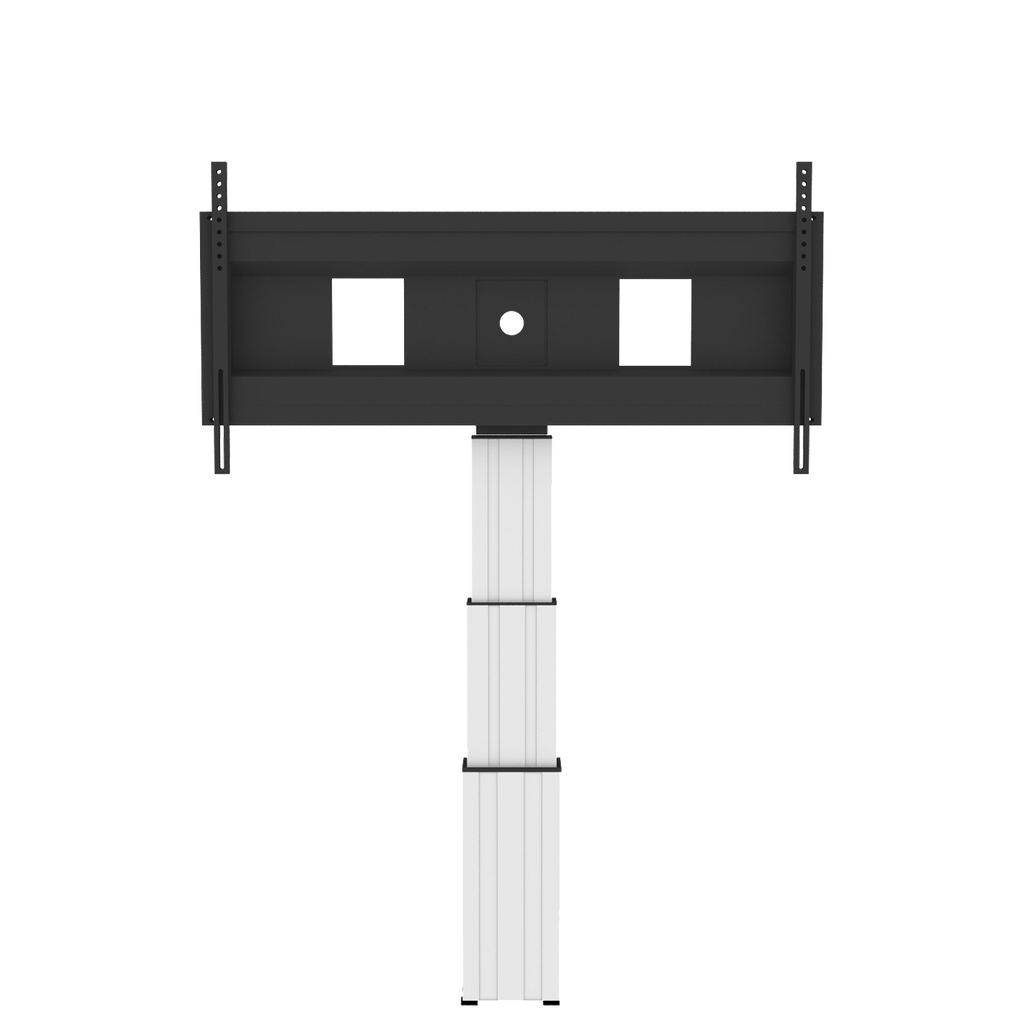 Elektrisch in hoogte verstelbare XL monitor muurbeugel, 70 cm slag