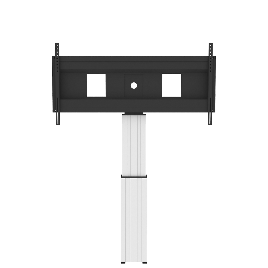 Elektrisch in hoogte verstelbare XL monitor muurbeugel, 50 cm slag
