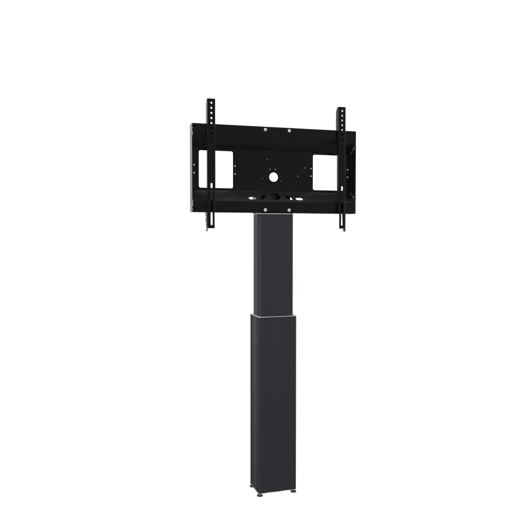 Elektrisch in hoogte verstelbare monitor muurbeugel, 50 cm slag