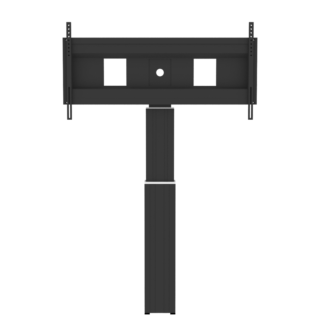 Elektrisch in hoogte verstelbare XL monitor muurbeugel, 50 cm slag