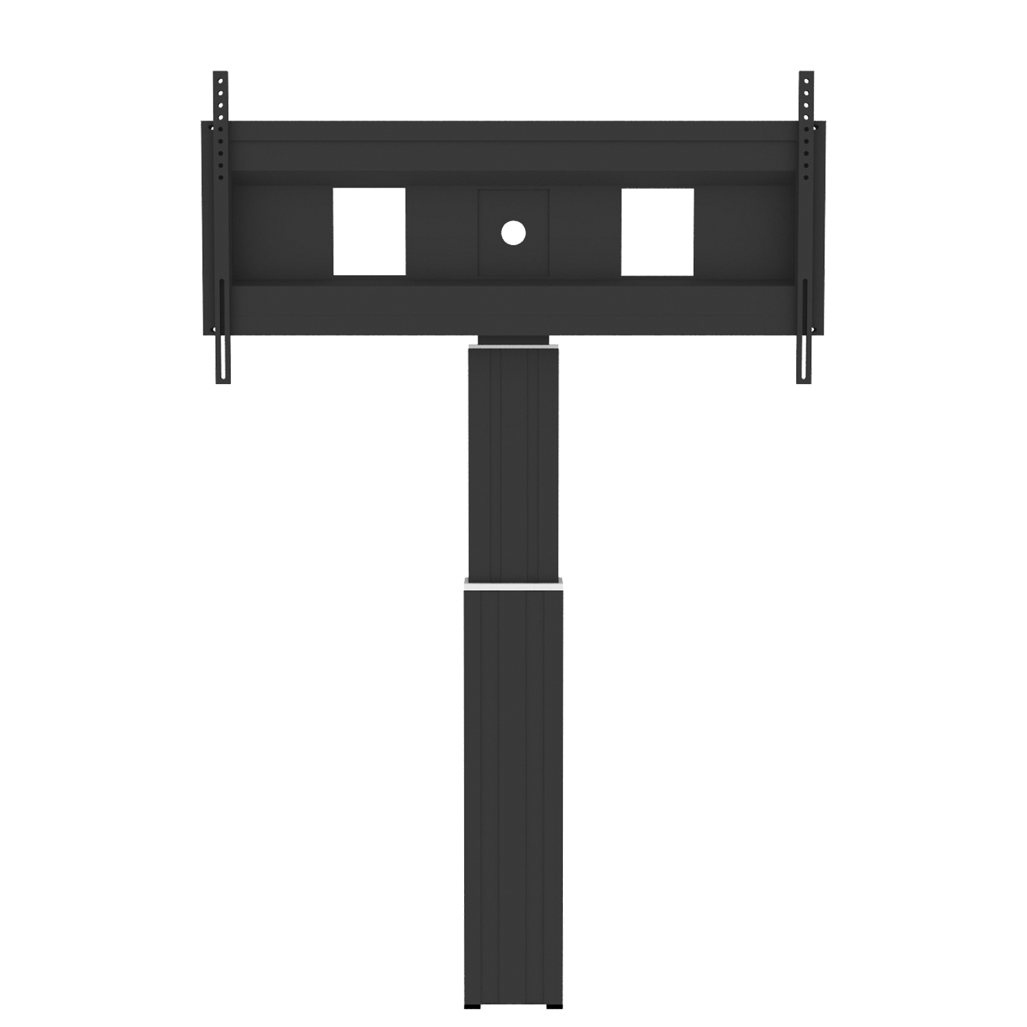 Elektrisch in hoogte verstelbare XL monitor muurbeugel, 50 cm slag