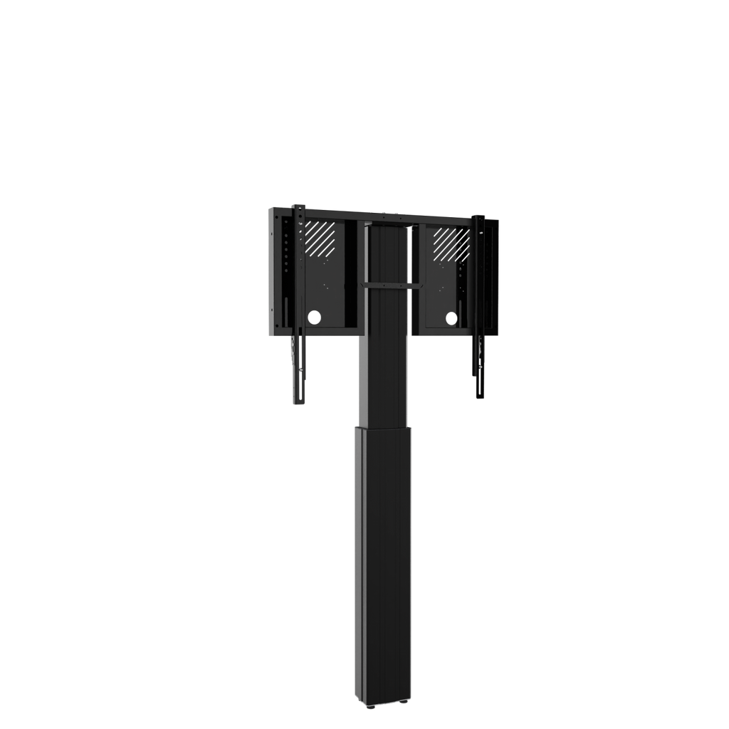 Elektrisch in hoogte verstelbare TV en monitor muurbeugel, Lite serie met 70 cm slag