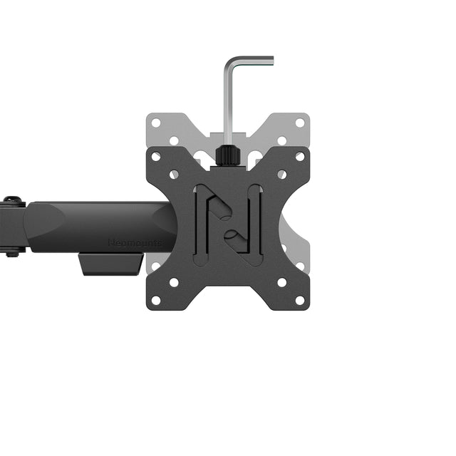Monitorarm Neomounts NERO 3 schermen DS60 27 inch zwart