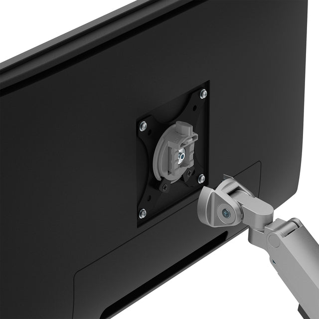 Monitorarm Neomounts NEXT Slim 2 schermen 32 inch zilver