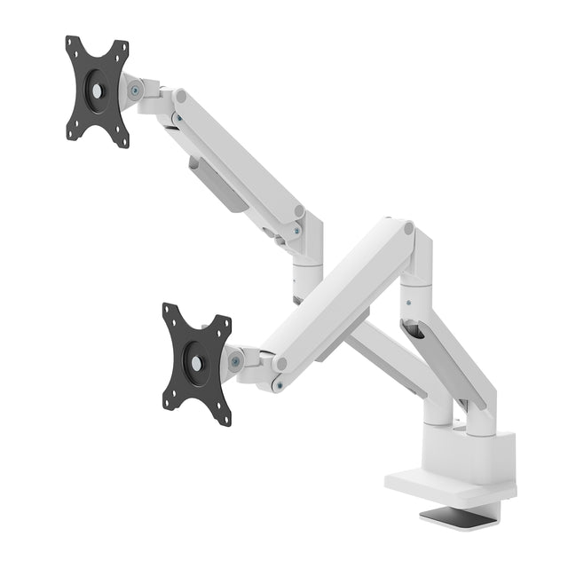 Monitorarm Neomounts NEXT Slim 2 schermen 32 inch wit