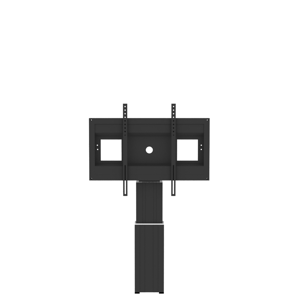 Elektrisch in hoogte verstelbare monitor muurbeugel met 28 cm slag
