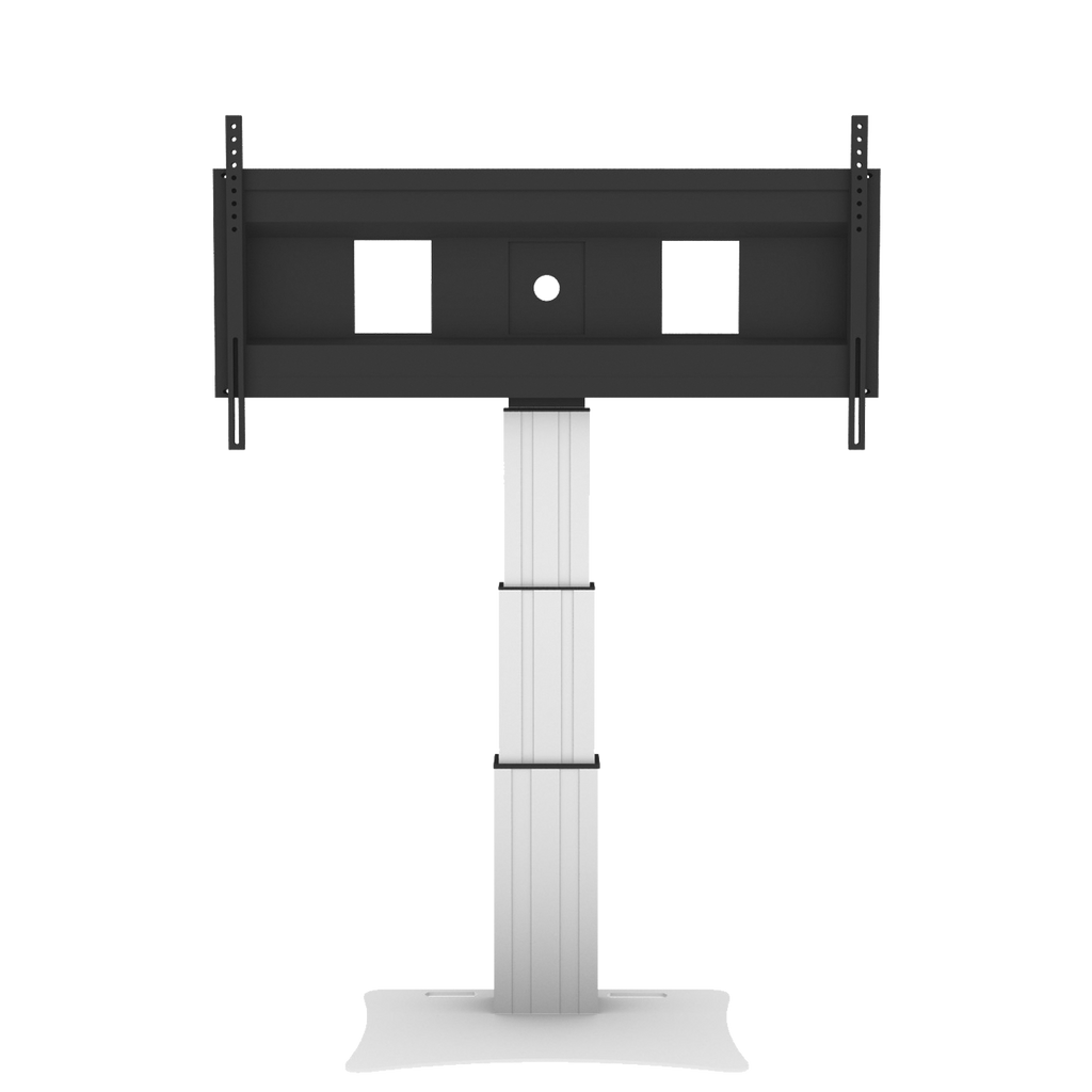 Elektrisch in hoogte verstelbare XL monitorstandaard, 70 cm slag