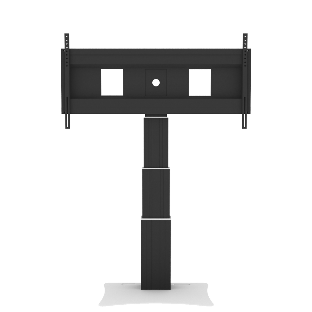 Elektrisch in hoogte verstelbare XL monitorstandaard, 70 cm slag