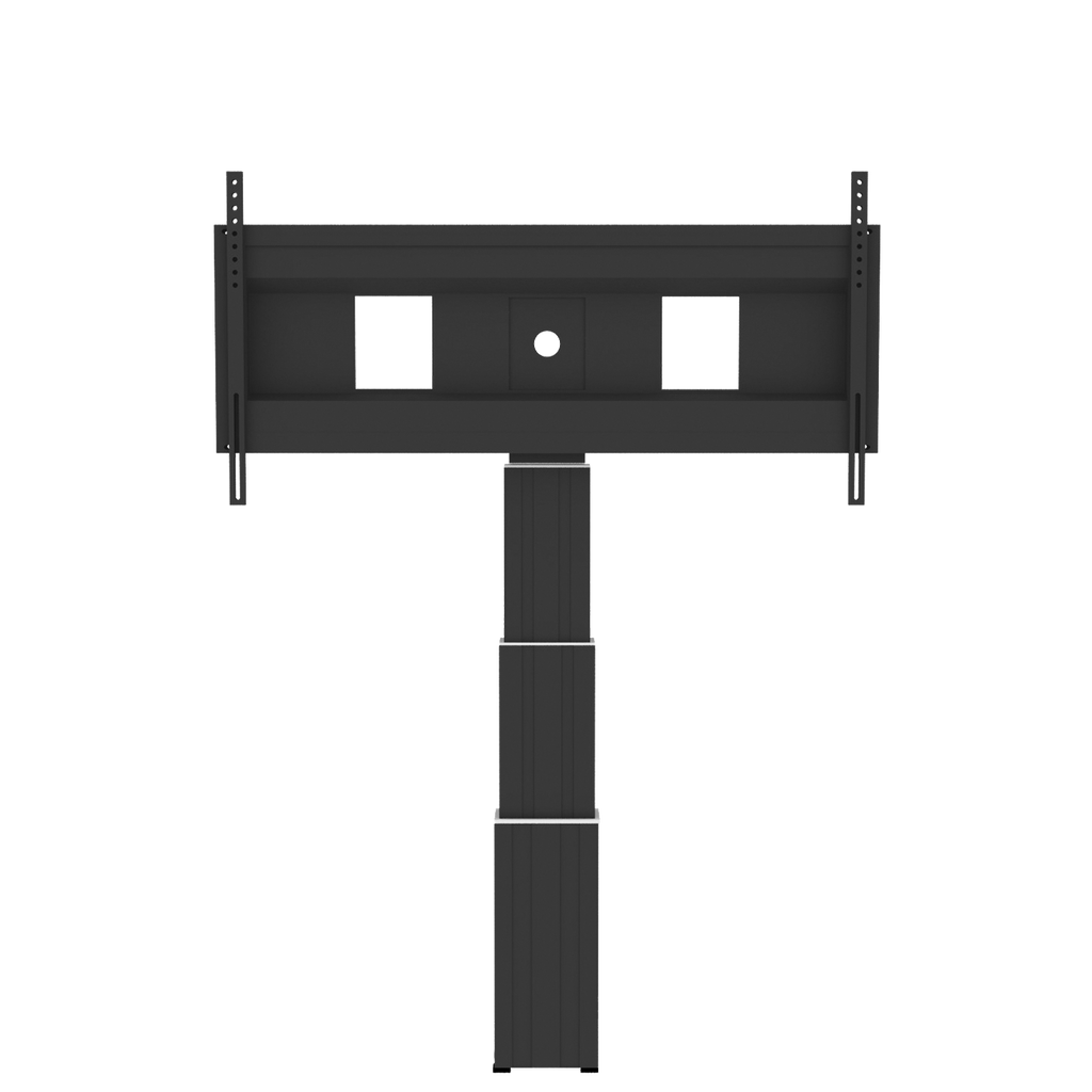 Elektrisch in hoogte verstelbare XL monitor muurbeugel, 70 cm slag