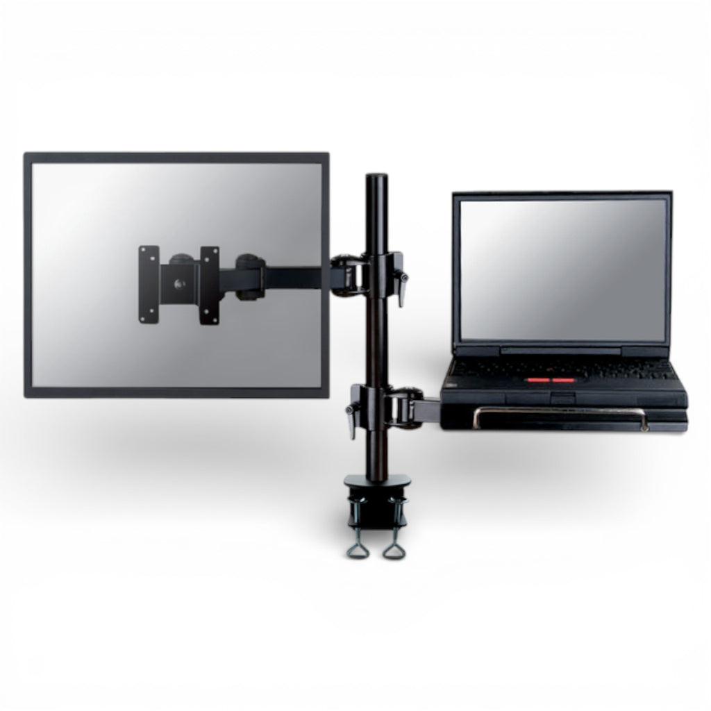 Laptoparm Neomounts D960 10-27" met klem zwart