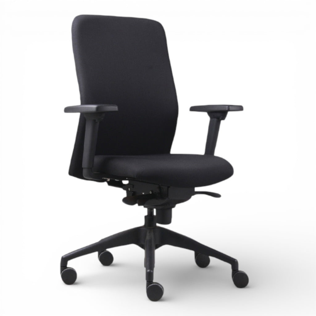 Bureaustoel Euroseats Vigo zwart