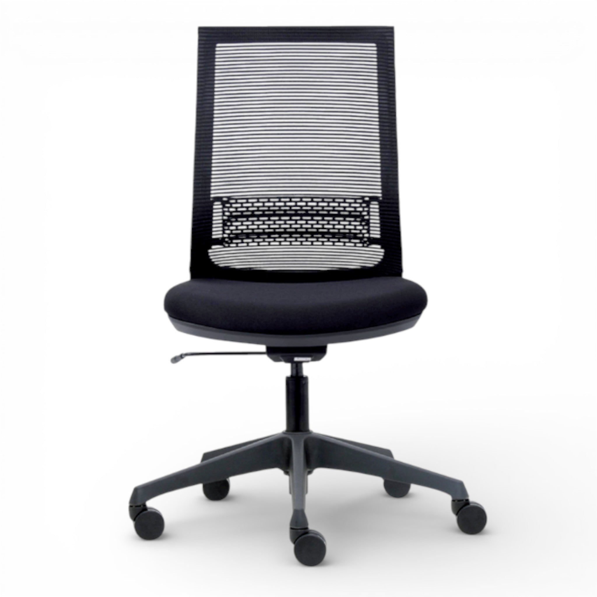 Bureaustoel Euroseats Canillo netgespannen rug zwart