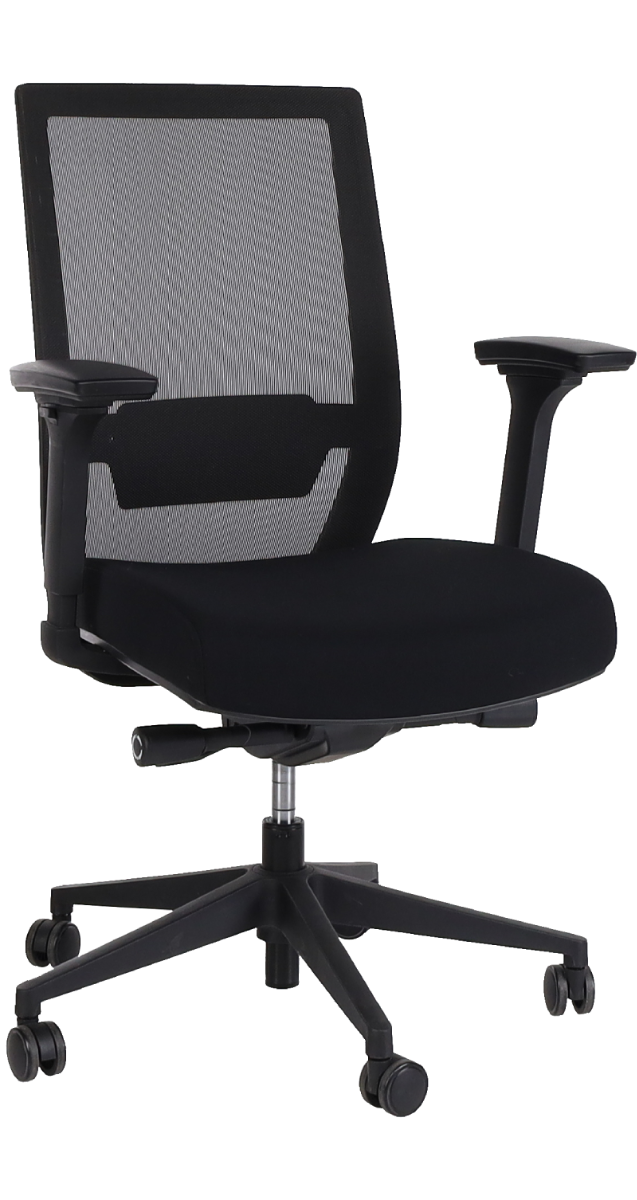 C02 Bureaustoel Zwart