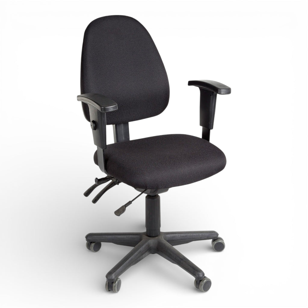 Novara bureaustoel zwart/zwart