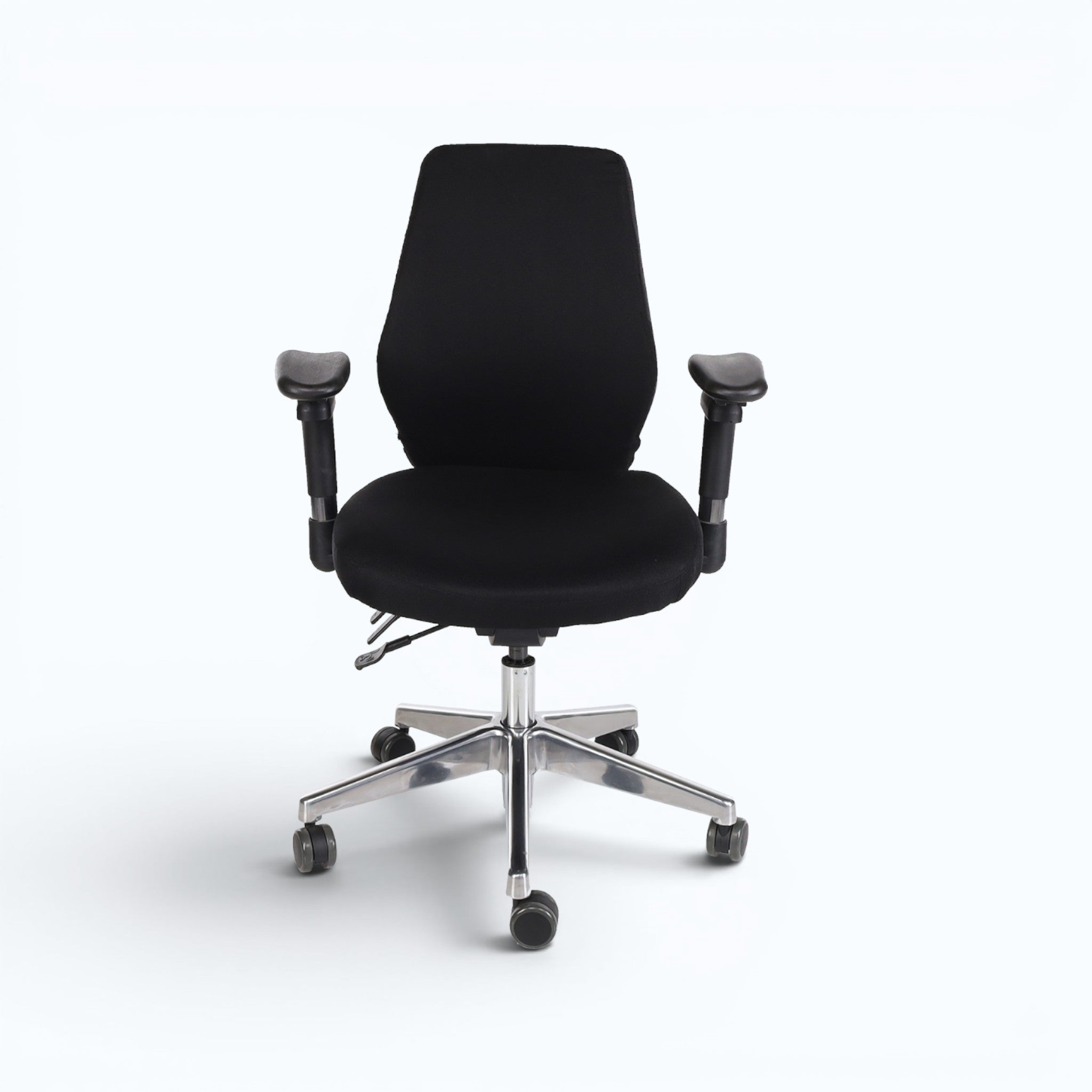 Pescara Bureaustoel Chroom/Zwart