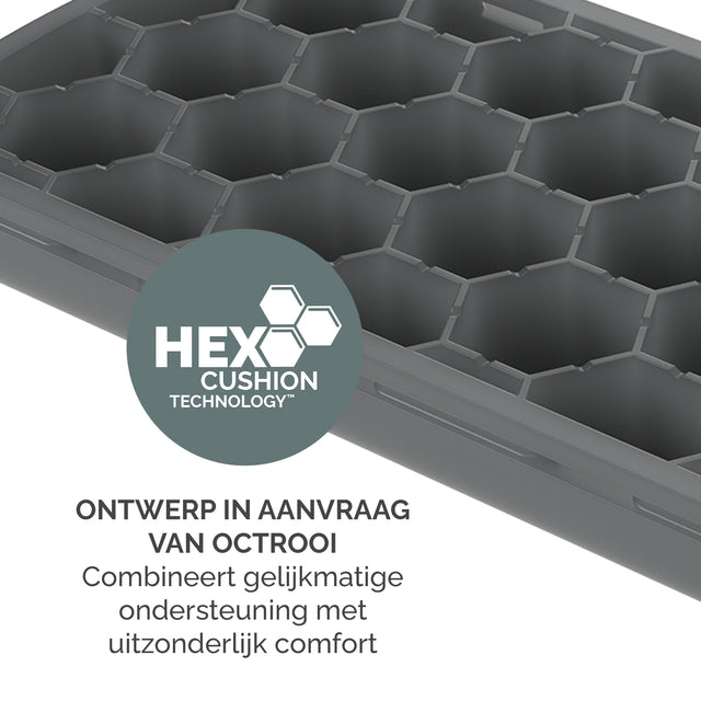 Muismat met polssteun Fellowes Breyta XL grijs