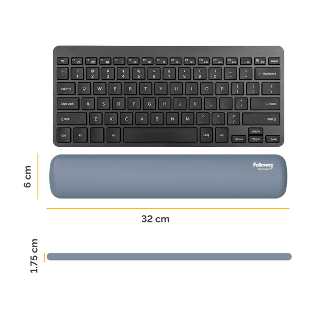 Polssteun Fellowes Breyta compact blauw