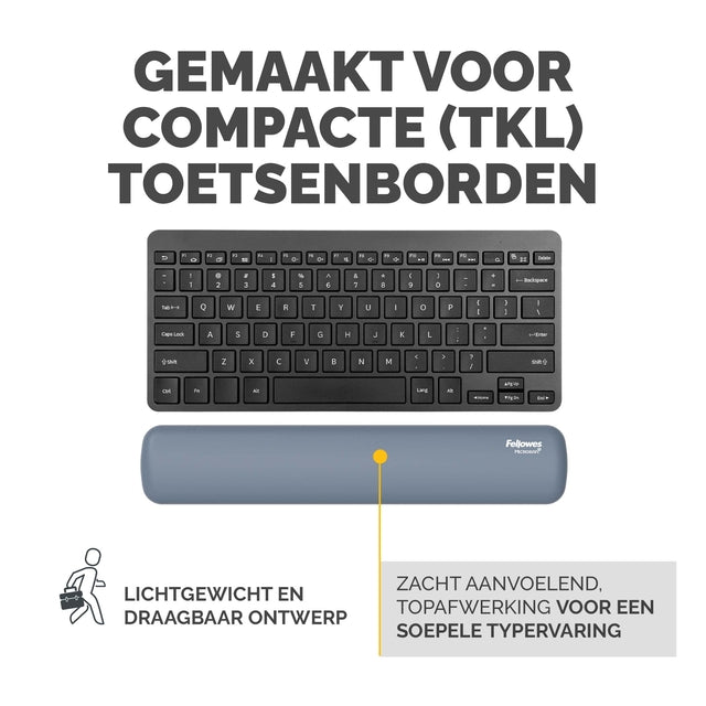 Polssteun Fellowes Breyta compact blauw