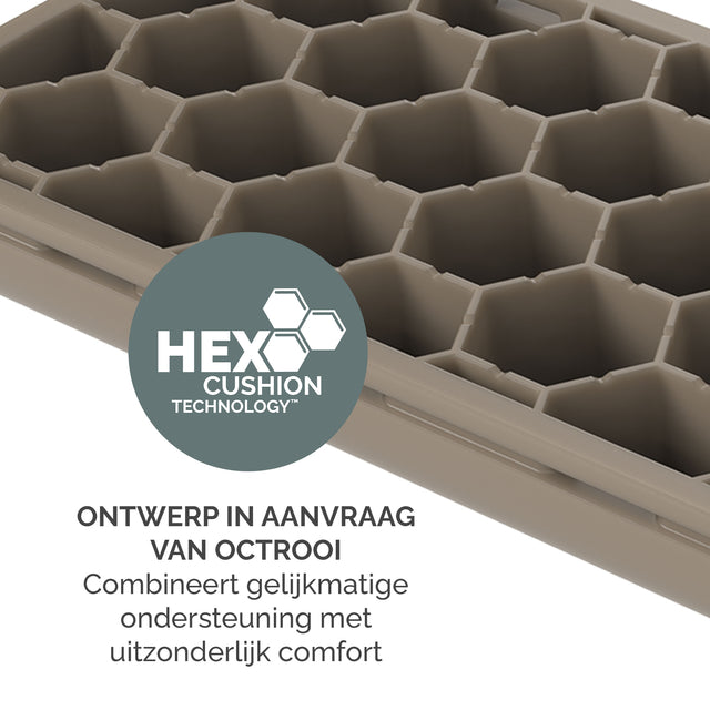 Muismat met polssteun Fellowes Breyta XL zand