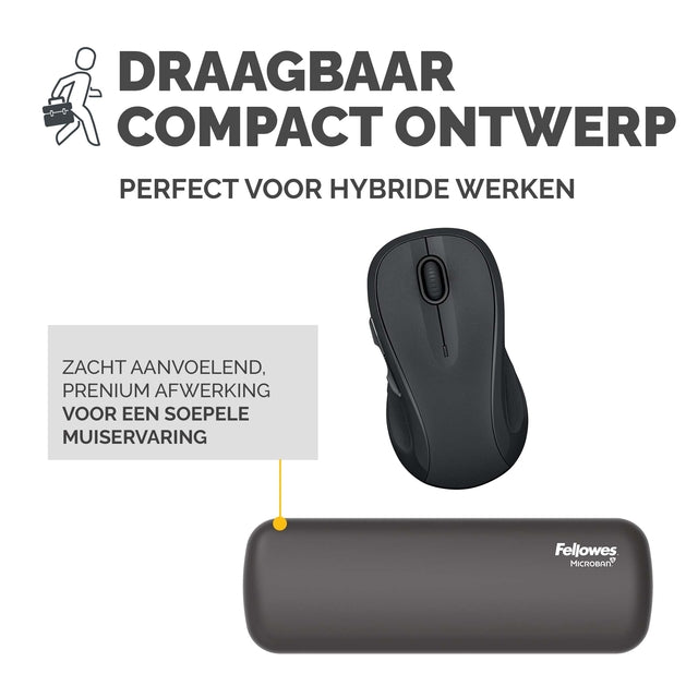 Polssteun Fellowes Breyta palm zwart