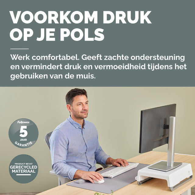 Polssteun Fellowes Breyta palm grijs