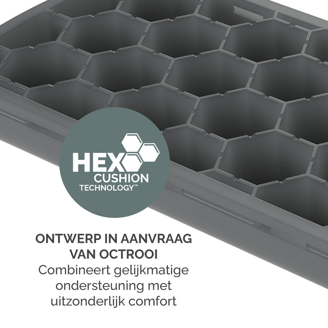 Muismat met polssteun Fellowes Breyta grijs