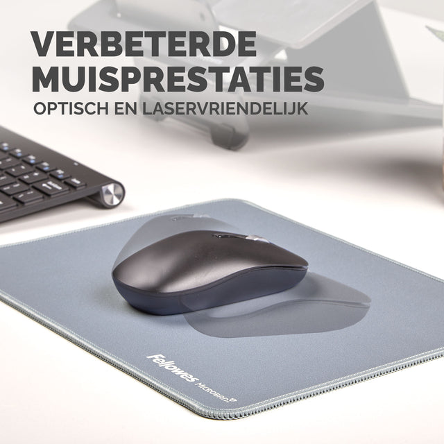 Muismat Fellowes Breyta XL blauw