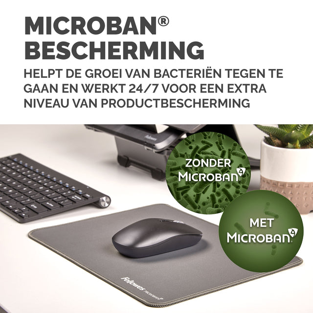 Muismat Fellowes Breyta XL grijs