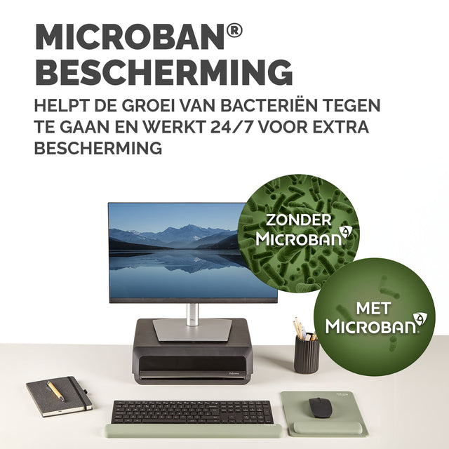 Polssteun Fellowes Breyta saliegroen