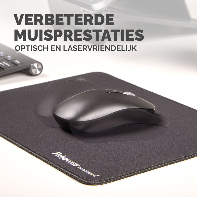 Muismat Fellowes Breyta XL zwart