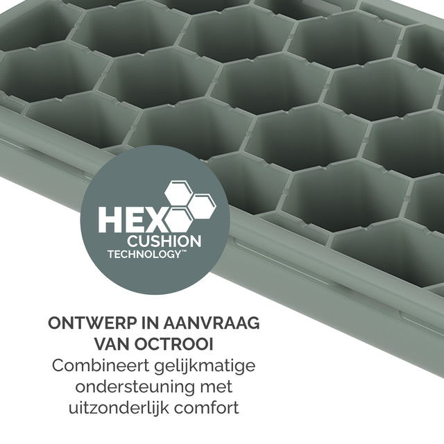 Muismat met polssteun Fellowes Breyta XL saliegroen