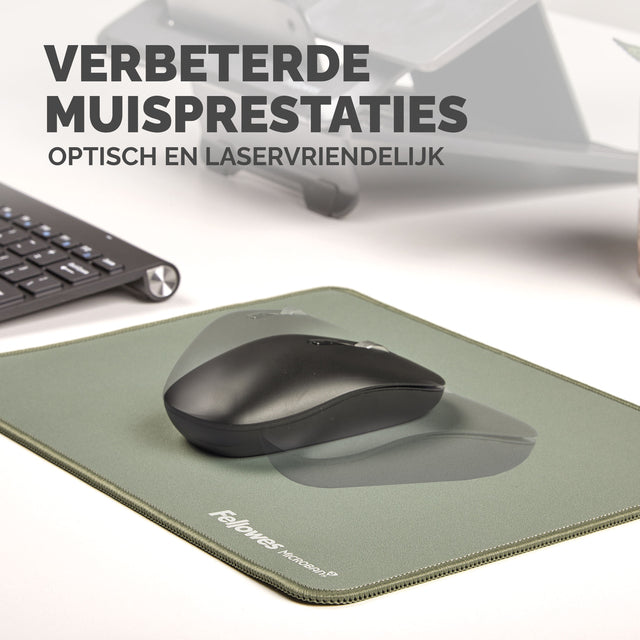 Muismat Fellowes Breyta XL saliegroen