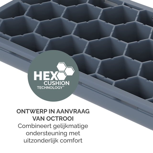 Muismat met polssteun Fellowes Breyta XL blauw