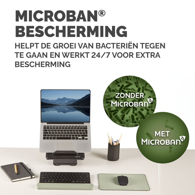 Polssteun Fellowes Breyta compact saliegroen