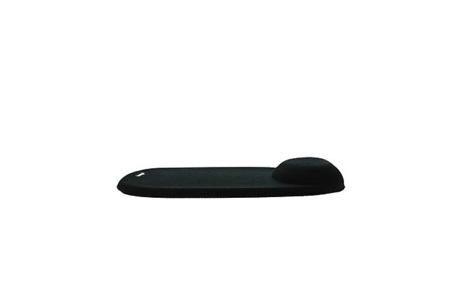 Muismat Kensington met polsondersteuning foam zwart