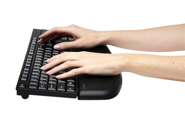 Polssteun Kensington ergosoft standaard toetsenbord zwart