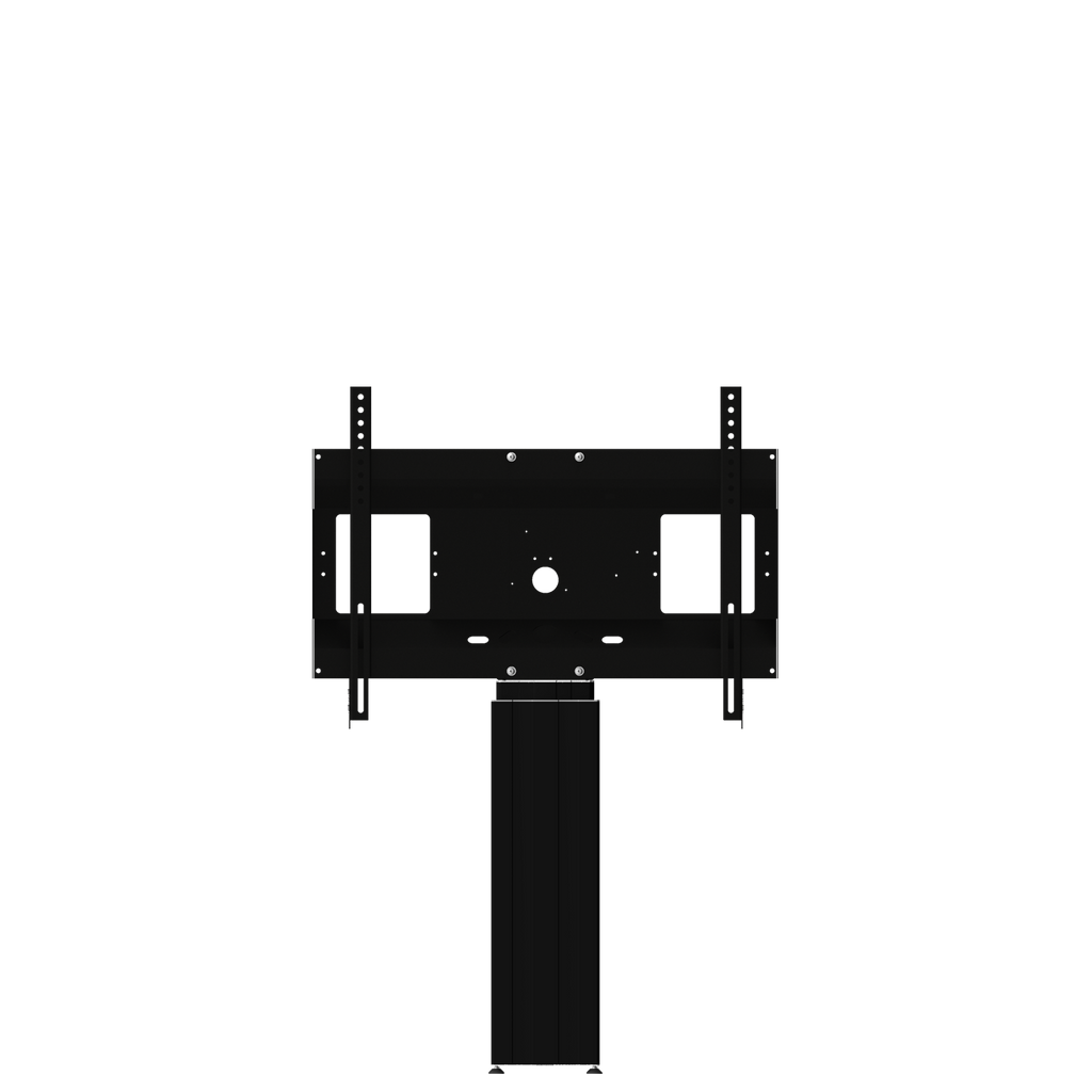 Elektrisch in hoogte verstelbare monitor muurbeugel, 50 cm slag