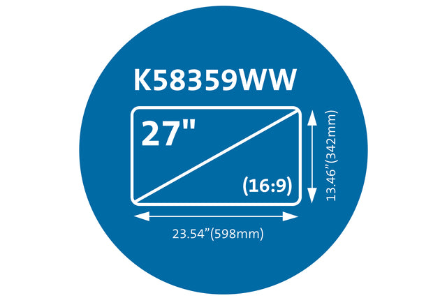 MagPro Monitor privacy filter 27 inch (16:9)