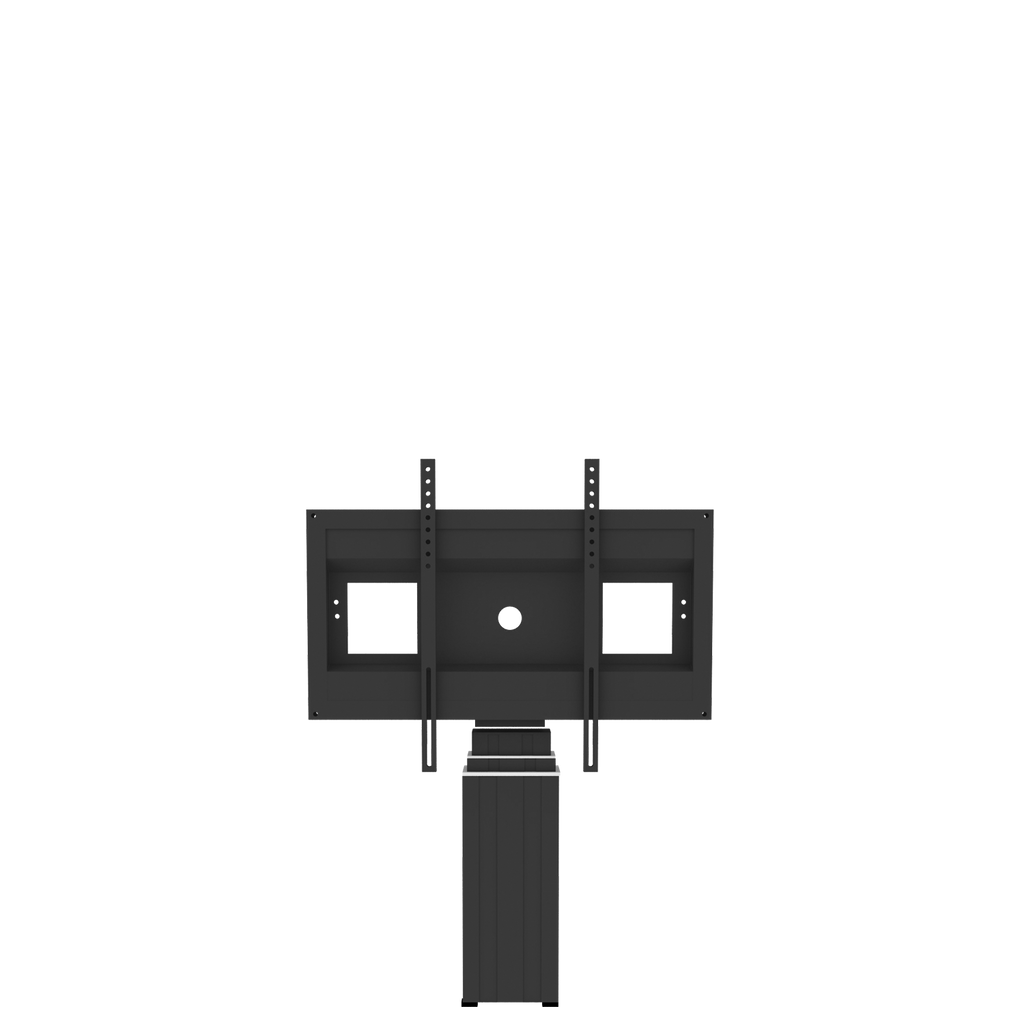 Elektrisch in hoogte verstelbare monitor muurbeugel, 70 cm slag