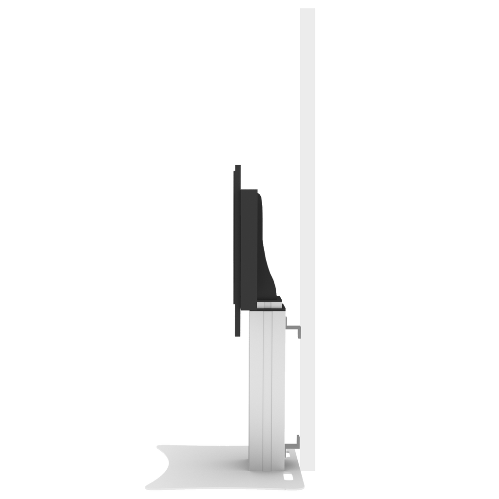 Elektrisch in hoogte verstelbare XL monitorstandaard, 50 cm slag
