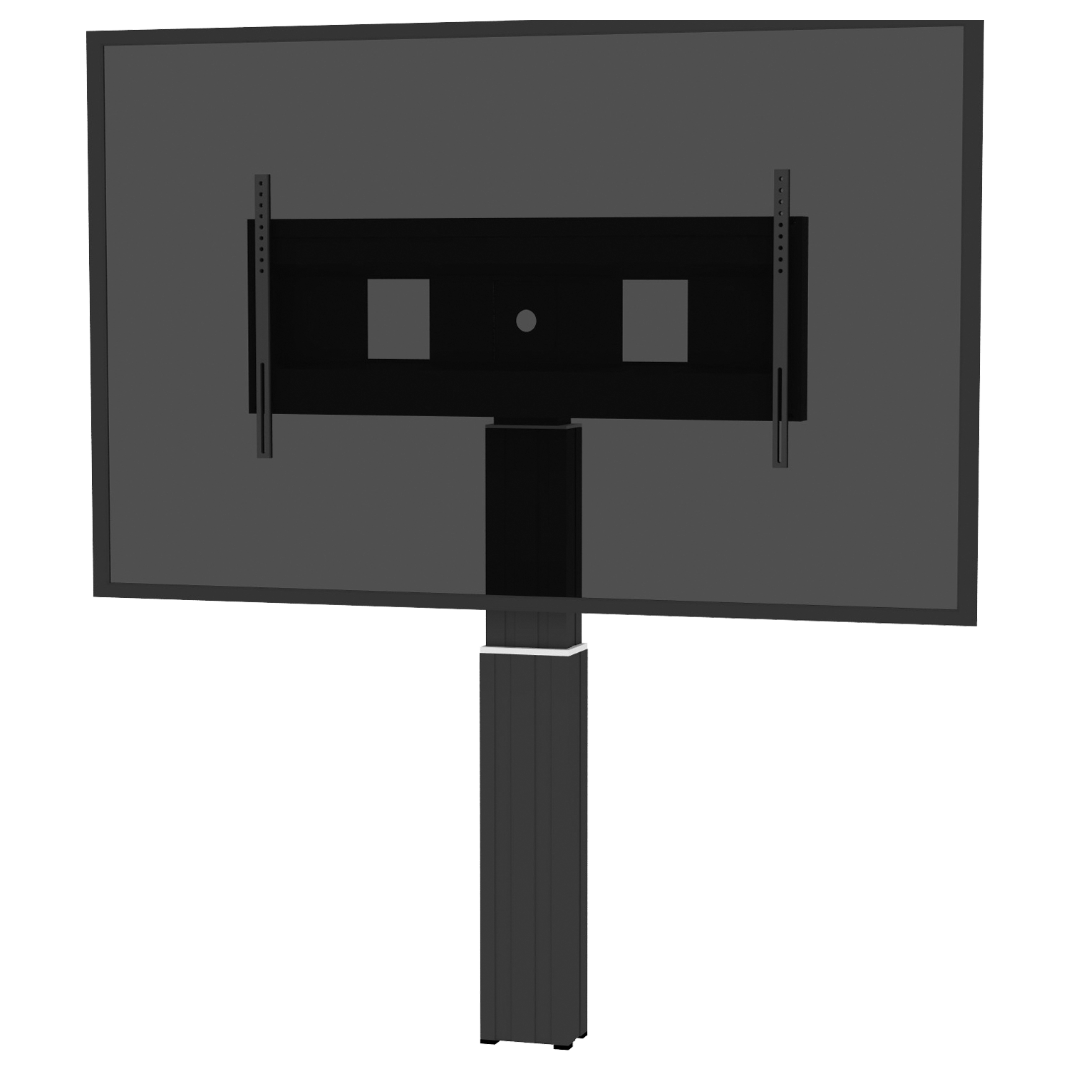 Elektrisch in hoogte verstelbare XL monitor muurbeugel, 50 cm slag