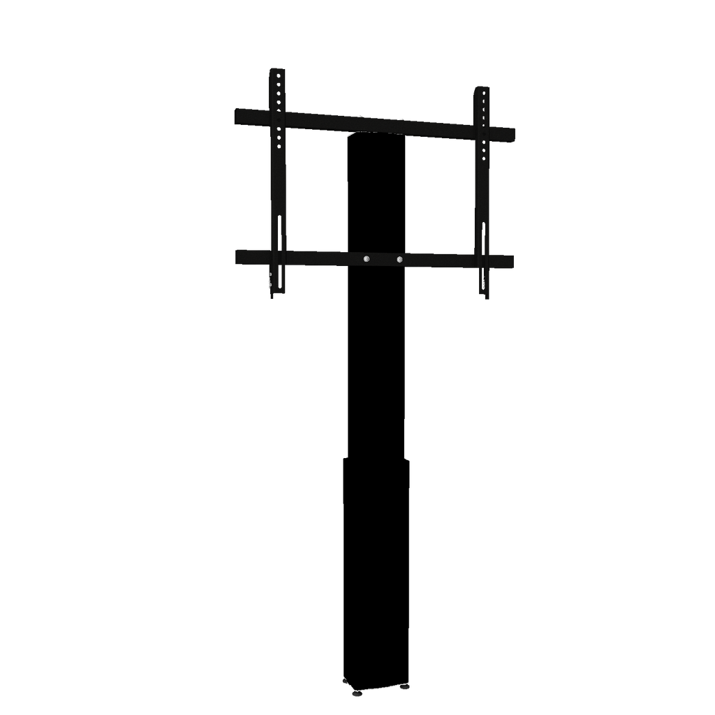 Elektrisch in hoogte verstelbare TV en monitor muurbeugel, Lite serie met 50 cm slag