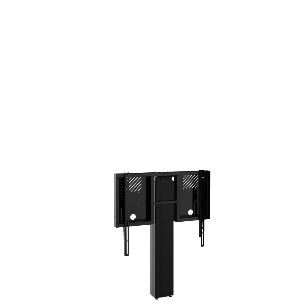 Elektrisch in hoogte verstelbare TV en monitor muurbeugel, Lite serie met 70 cm slag