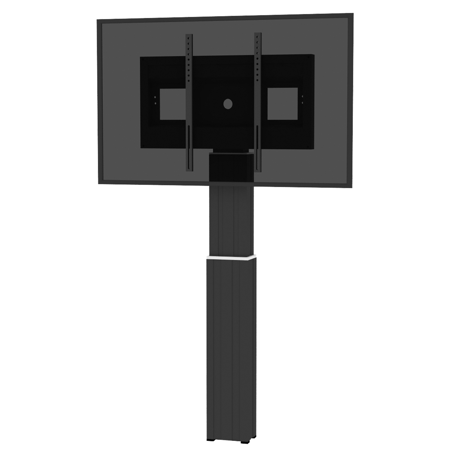 Elektrisch in hoogte verstelbare monitor muurbeugel, 50 cm slag