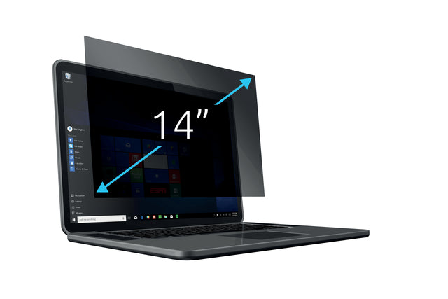 Laptop Privacyfilter 2-Weg 14 inch breed 16:9