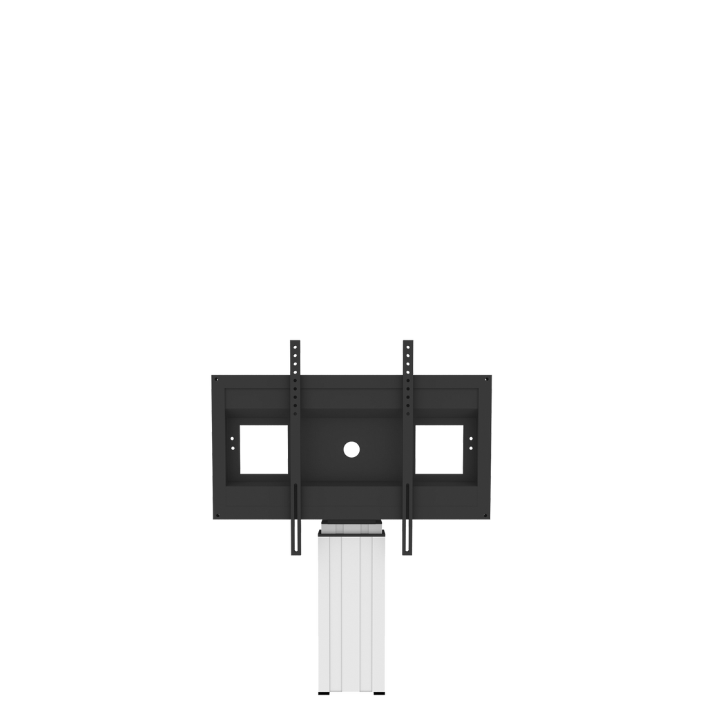 Elektrisch in hoogte verstelbare monitor muurbeugel met 28 cm slag